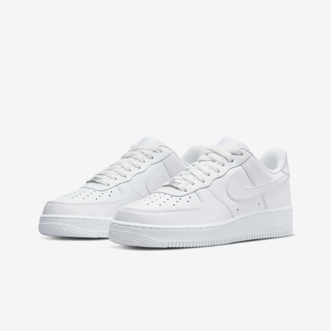 nike air force one white white